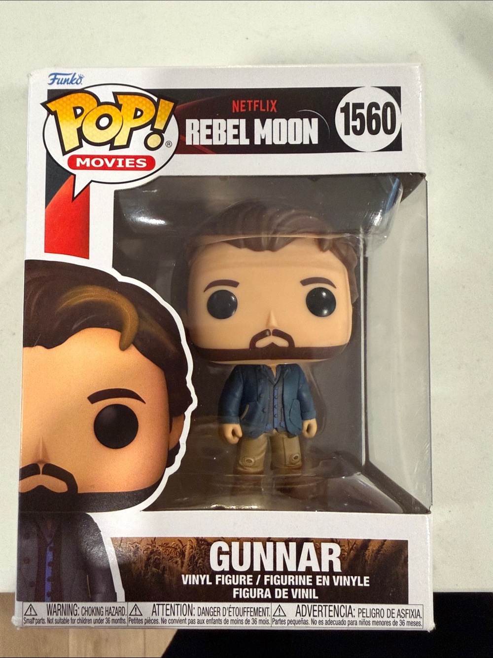 Funko Pop Gunnar from Rebel Moon new in box